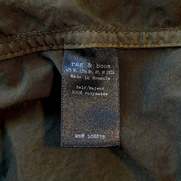 rag & bone Utility Style Nylon Field Jacket - Picture 6 of 6